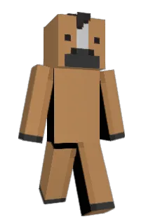 Front of Minecraft skin