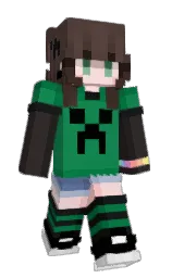 mine shaft and rock Minecraft skin — Slim model — first worn by Mothfella