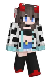 Front of TrinityNight's skin