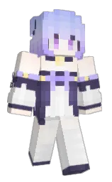 Bloret's Minecraft skin wearing the Migrator cape