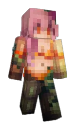 Slim Minecraft skin
