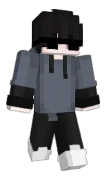 shuttle gray and mine shaft Minecraft skin — Classic model