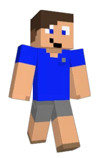 Front of Minecraft skin