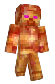 Front of RattPhobia's skin