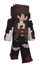 mine shaft and cod gray Minecraft skin — Slim model — first worn by ArcticFox6352