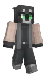 outer space and shark Minecraft skin — Classic model — first worn by Black_Endo
