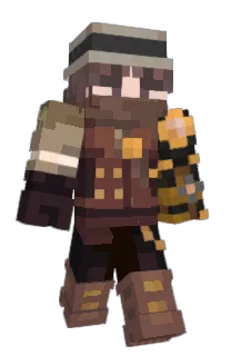 Front of Leweon's skin