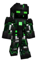 Ethernalzero's Minecraft skin wearing the 15th Anniversary cape