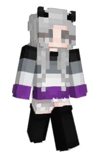 Front of Aromantic's skin