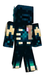 LadyLaurax's Minecraft skin wearing the Aurora cape