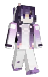 Baidi2020's Minecraft skin wearing the Pan cape