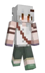 bizarre and nobel Minecraft skin — Slim model — first worn by fried_duck00
