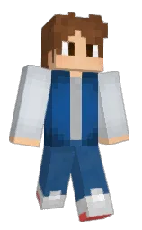 YelloowMan's Minecraft skin wearing the Aurora cape