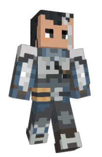 Front of AliencraftPL's skin