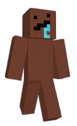 spice and black Minecraft skin — Classic model