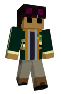 Front of silvercombine's skin