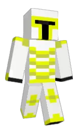 white and cararra Minecraft skin — Classic model