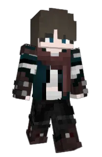 Front of Srborjaa's skin