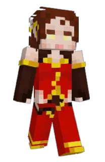 Front of Minecraft skin