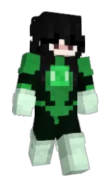 cod gray and midnight moss Minecraft skin — Slim model — first worn by shaylongbao