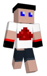 cameo and white Minecraft skin — Classic model