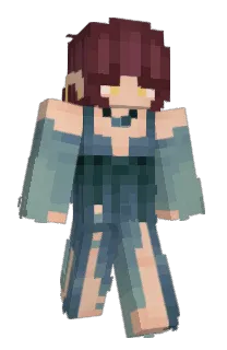 Front of TiredRose's skin