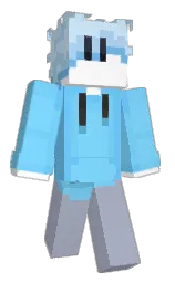 Josh1's Minecraft skin wearing the Aurora cape