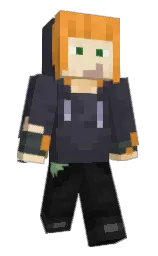tuna and ship gray Minecraft skin — Slim model — first worn by PtakopyskCZ