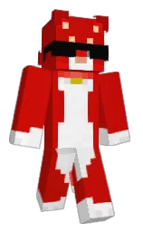 Back of Dinas's skin