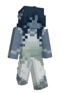 Front of RueHaunted's skin