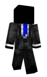 Tsuc's Minecraft skin wearing the Purple Heart cape