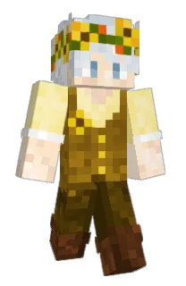Front of naiiad's skin