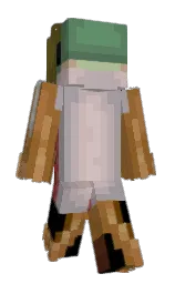 SalmonIsGreat's Minecraft skin wearing the Founder's cape