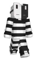 RecreoNee's Minecraft skin wearing the 15th Anniversary cape