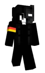 doisnrich's Minecraft skin wearing the Pan cape