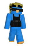 dcuble Minecraft avatar full body