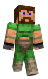 DnedaK's Minecraft skin wearing the Migrator cape
