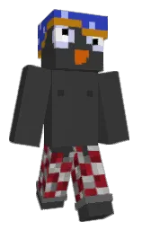 blokmeneertje's Minecraft skin wearing the Pan cape