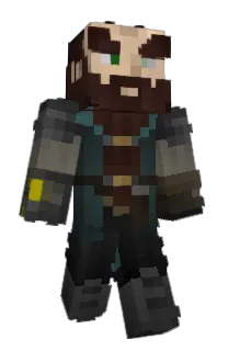 Front of Accrayer's skin