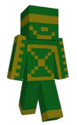 Tkggroundmuffin's Minecraft skin wearing the Pan cape