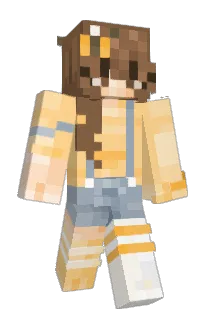 Front of HoneyHot's skin
