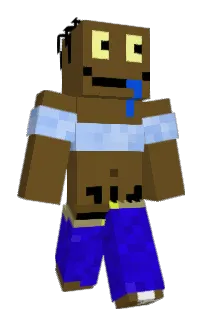 Front of Minecraft skin