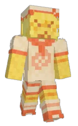 chamois and burnt sienna Minecraft skin — Classic model