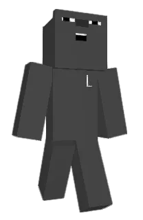 Front of Blockup's skin