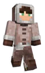 timberwolf and cloud Minecraft skin — Classic model