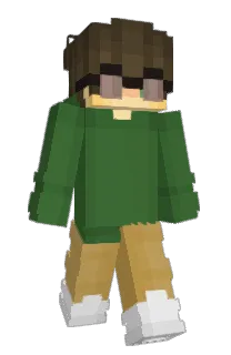 Front of Kerwold's skin