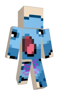 Front of Minecraft skin