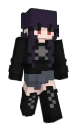 cod gray and bleached cedar Minecraft skin — Classic model — first worn by spookybear3