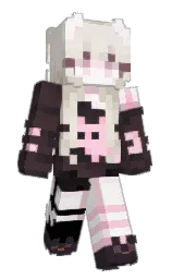 TieuLongNuw's Minecraft skin wearing the Aurora cape
