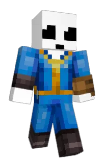 Front of MeowHowdy's skin